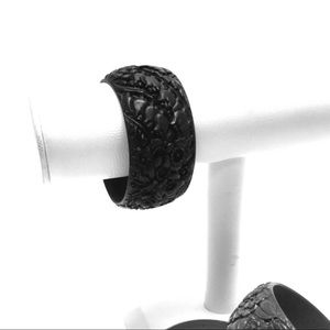 Black Cinnabar Bangle